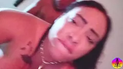 play Threesome Step Crazy: Latina Pornstar dengan aksi Ass-to-Mouth & Anal